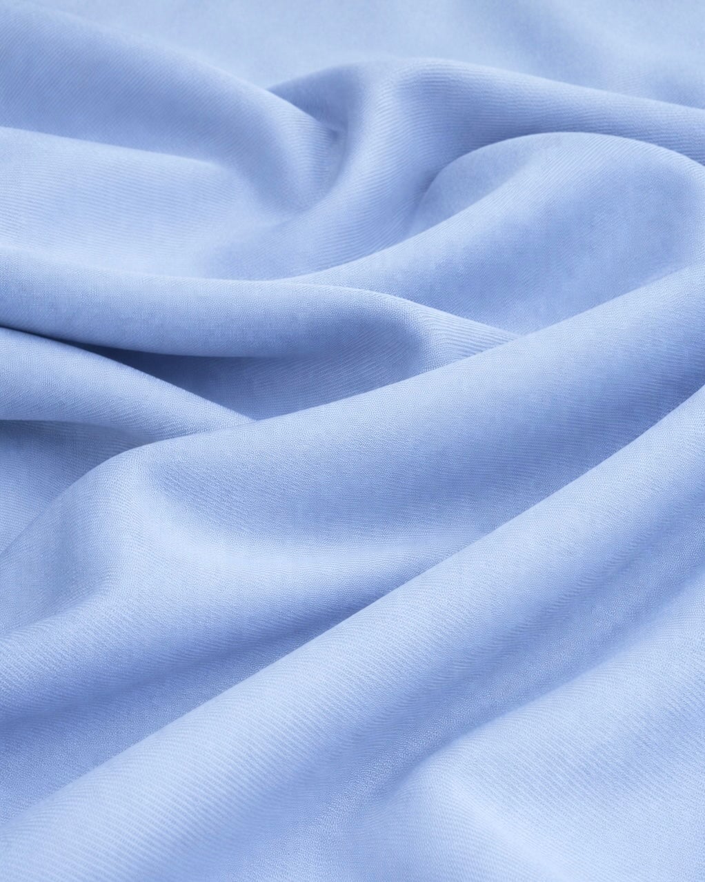 Blue Denim Look Stretch Twill