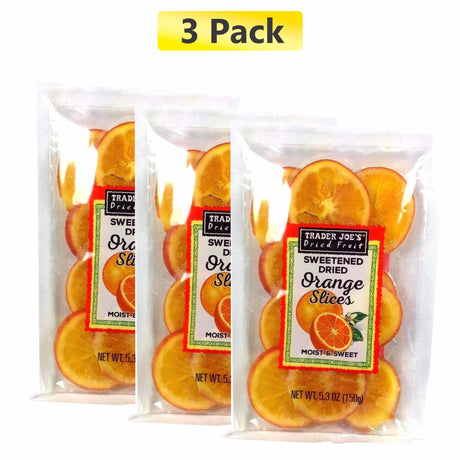 Sweetened Dried Orange Slices – Chewy & Citrusy Snack