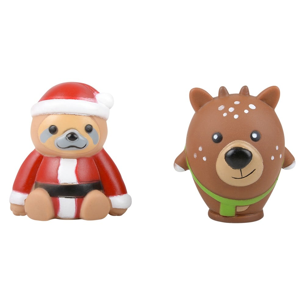 Christmas Character Assortment 2" Mini Rubber Figures