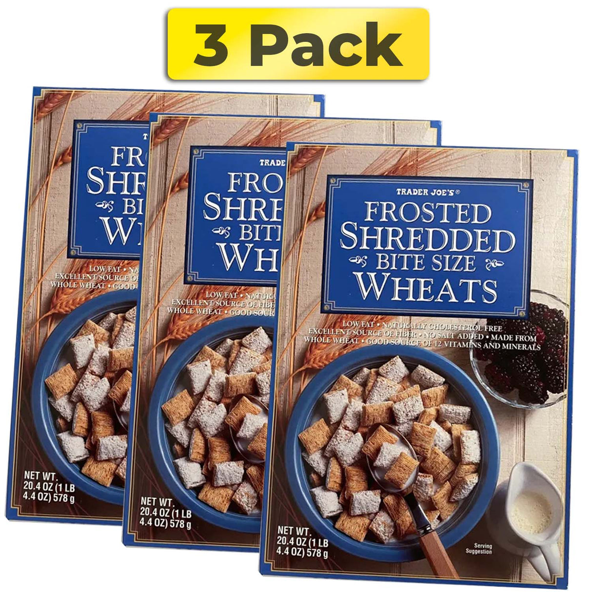 Trader Joe's Frosted Shredded Bite Size Wheats