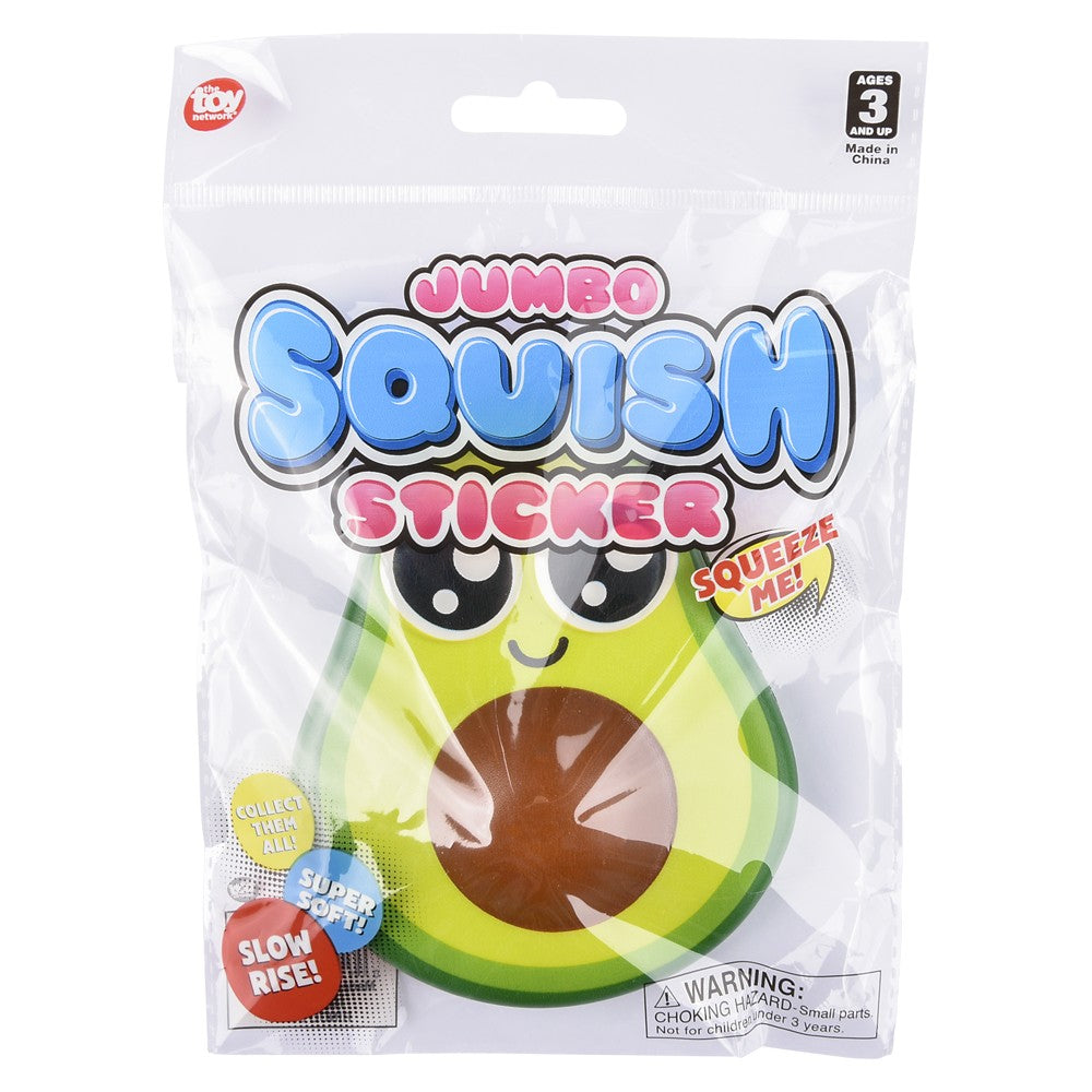 Jumbo Squish Stickers Mix 2 (1 DZ)