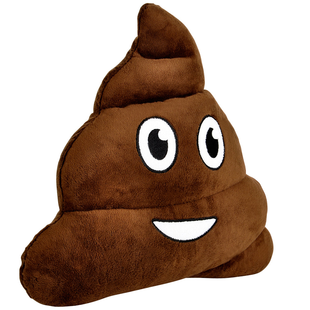 Poop Emoticon Pillow (1 PC)