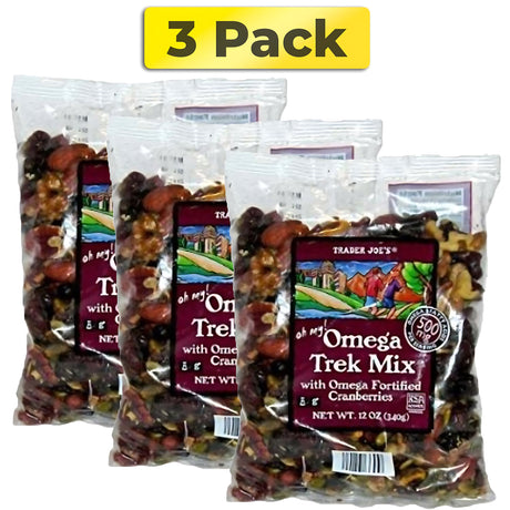 Trader Joe's Omega Trek Mix 2 - (12 oz) bags