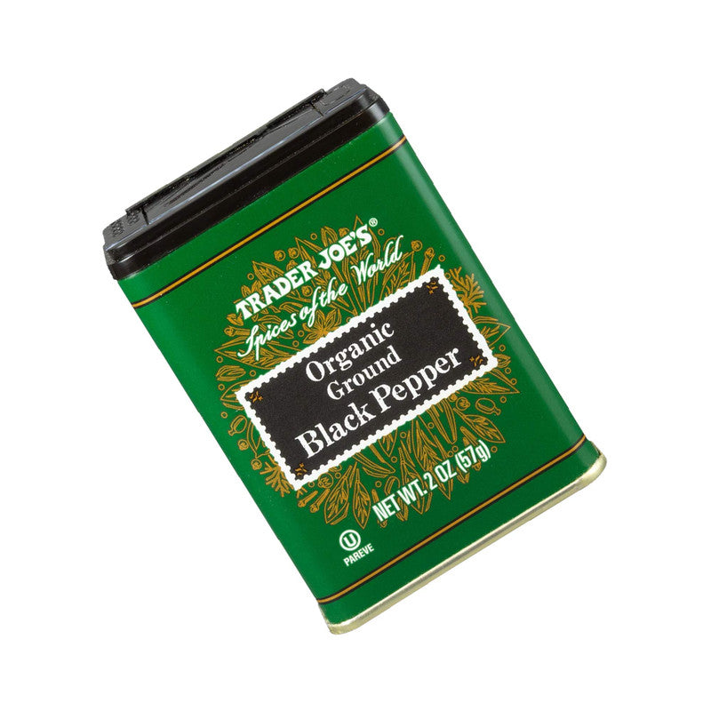 Organic Ground Black Pepper 2 Oz