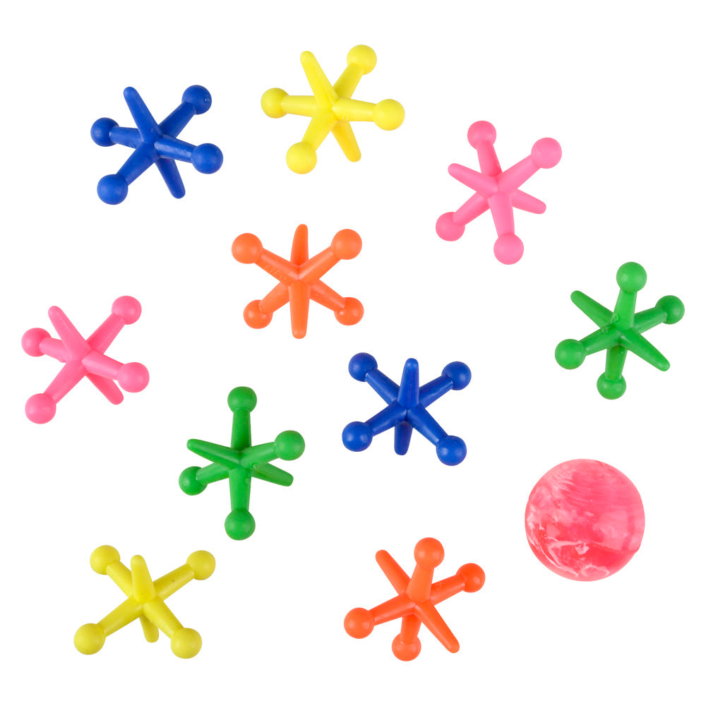 Big Neon Jacks Set 1.75" (1 DZ)