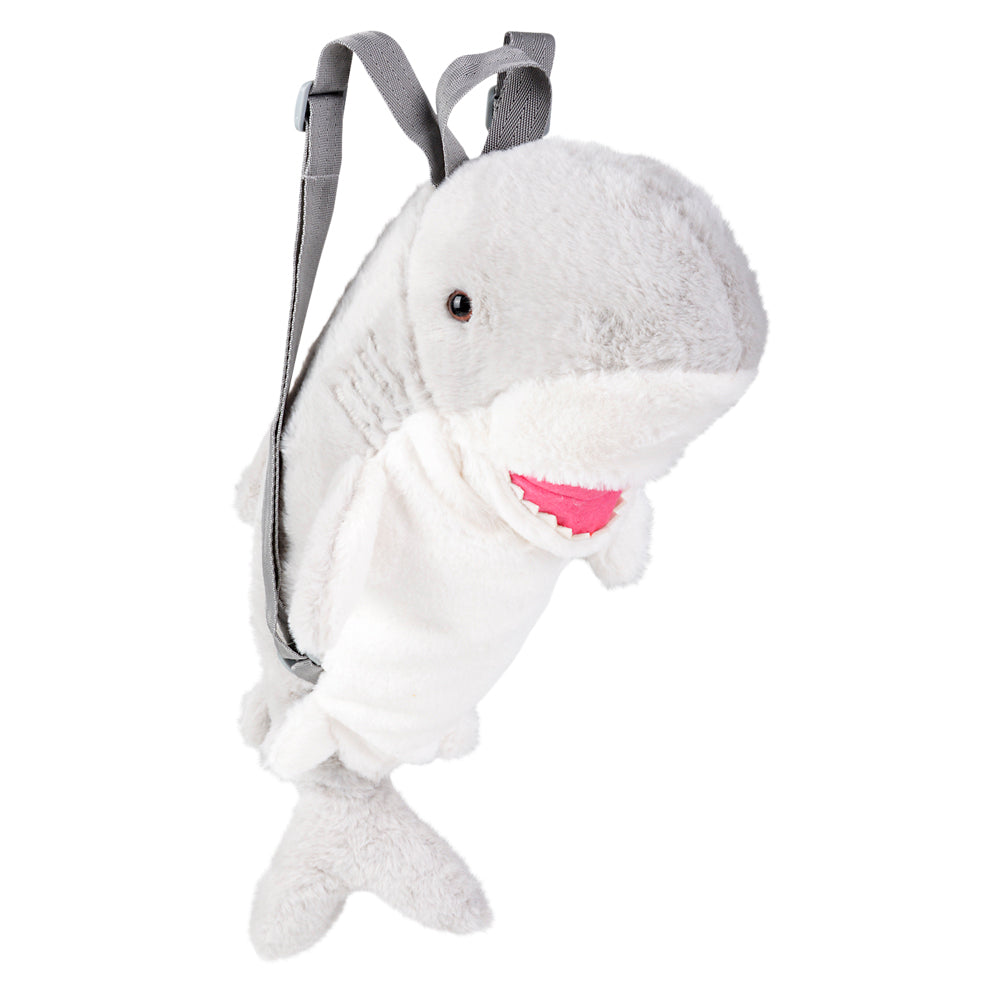 Shark Backpack Plush Great White Backpack