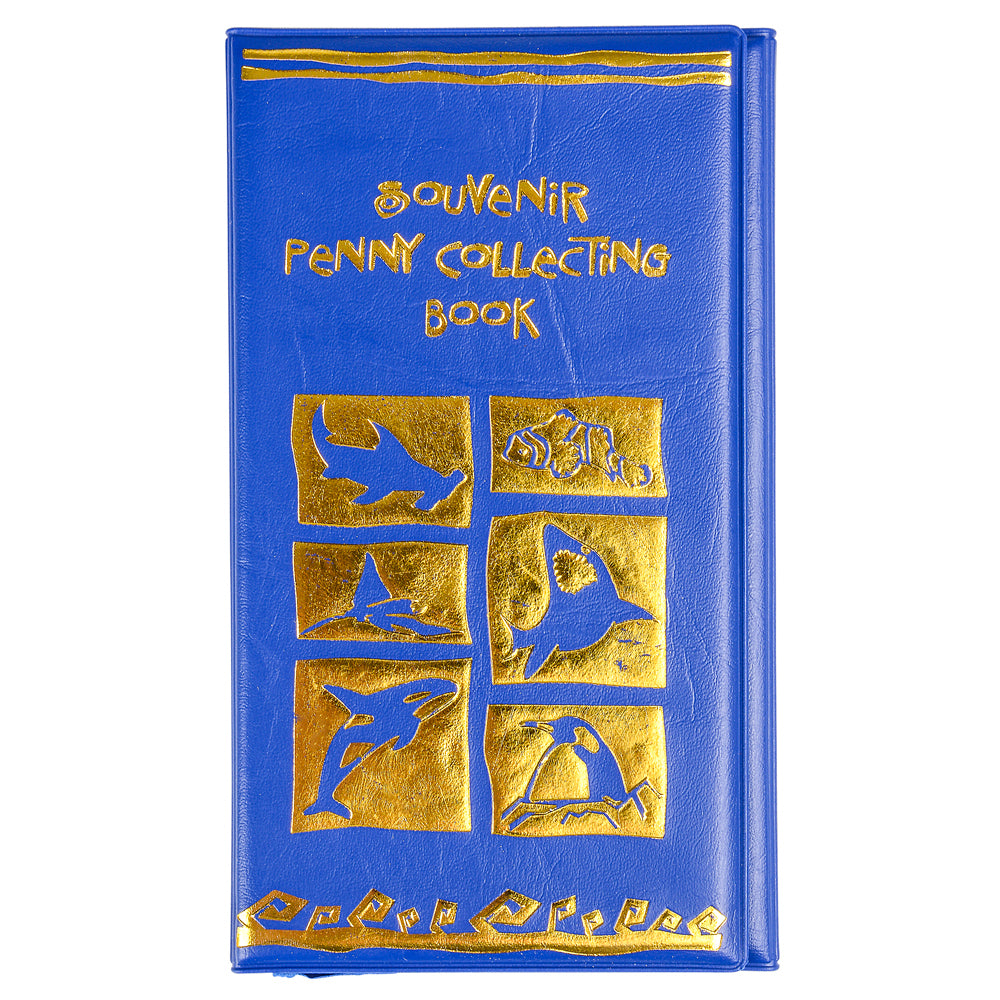 Souvenir Penny Holder Book Aquatic