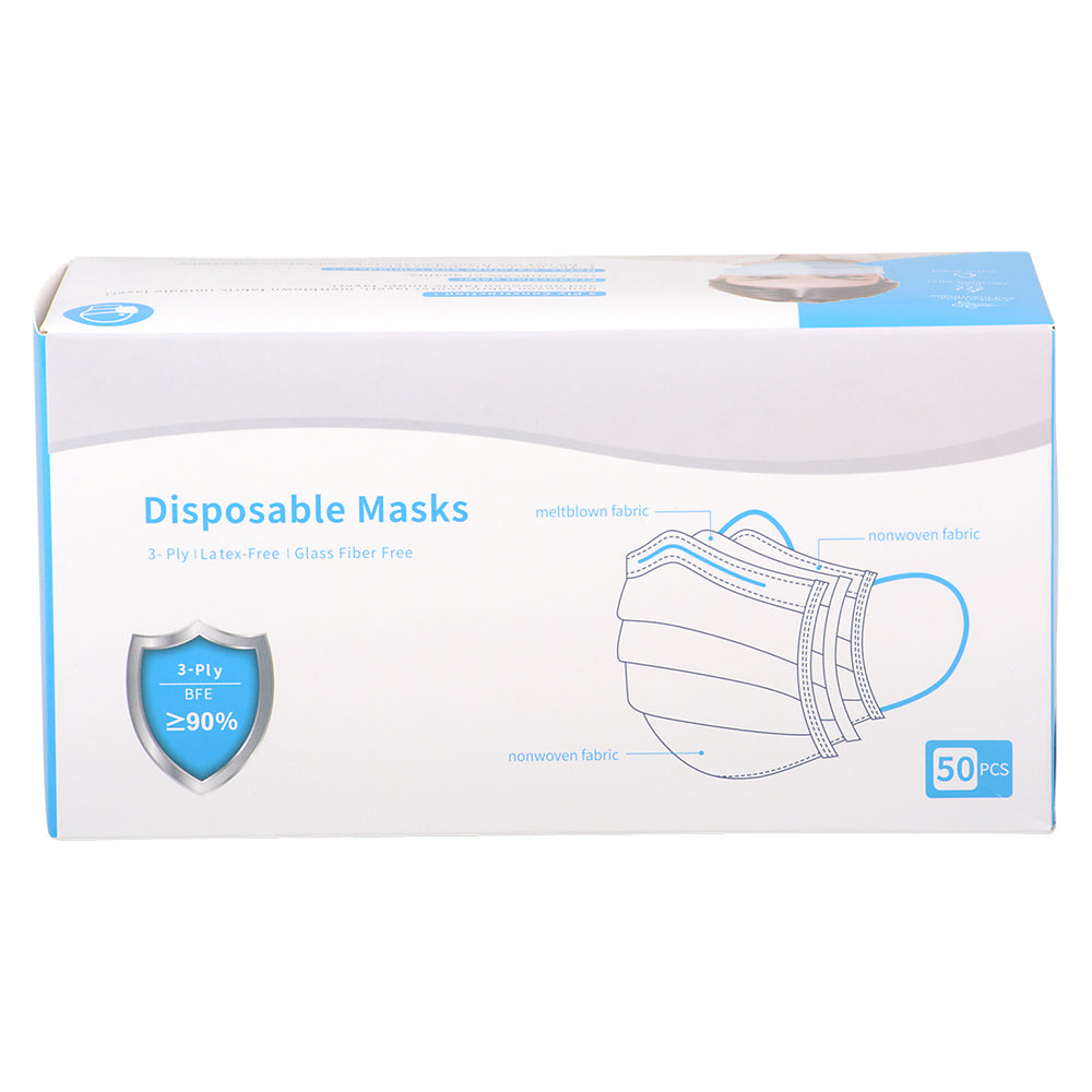 Adult Disposable Face Mask (50pc/Un)