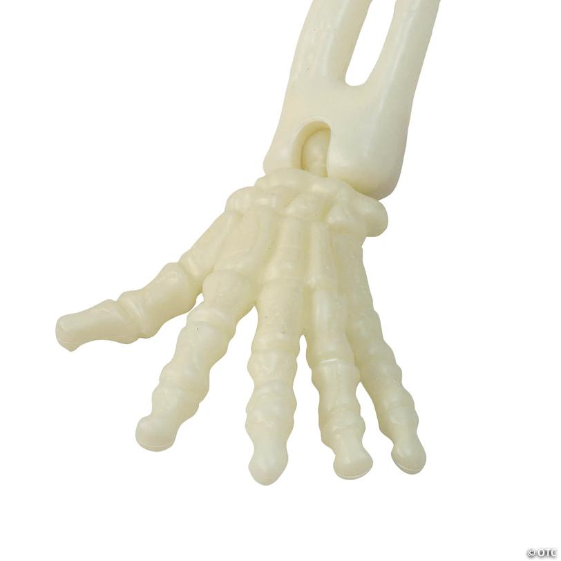 3 Ft. Light-Up Posable Skeleton Groundbreaker Halloween Decoration
