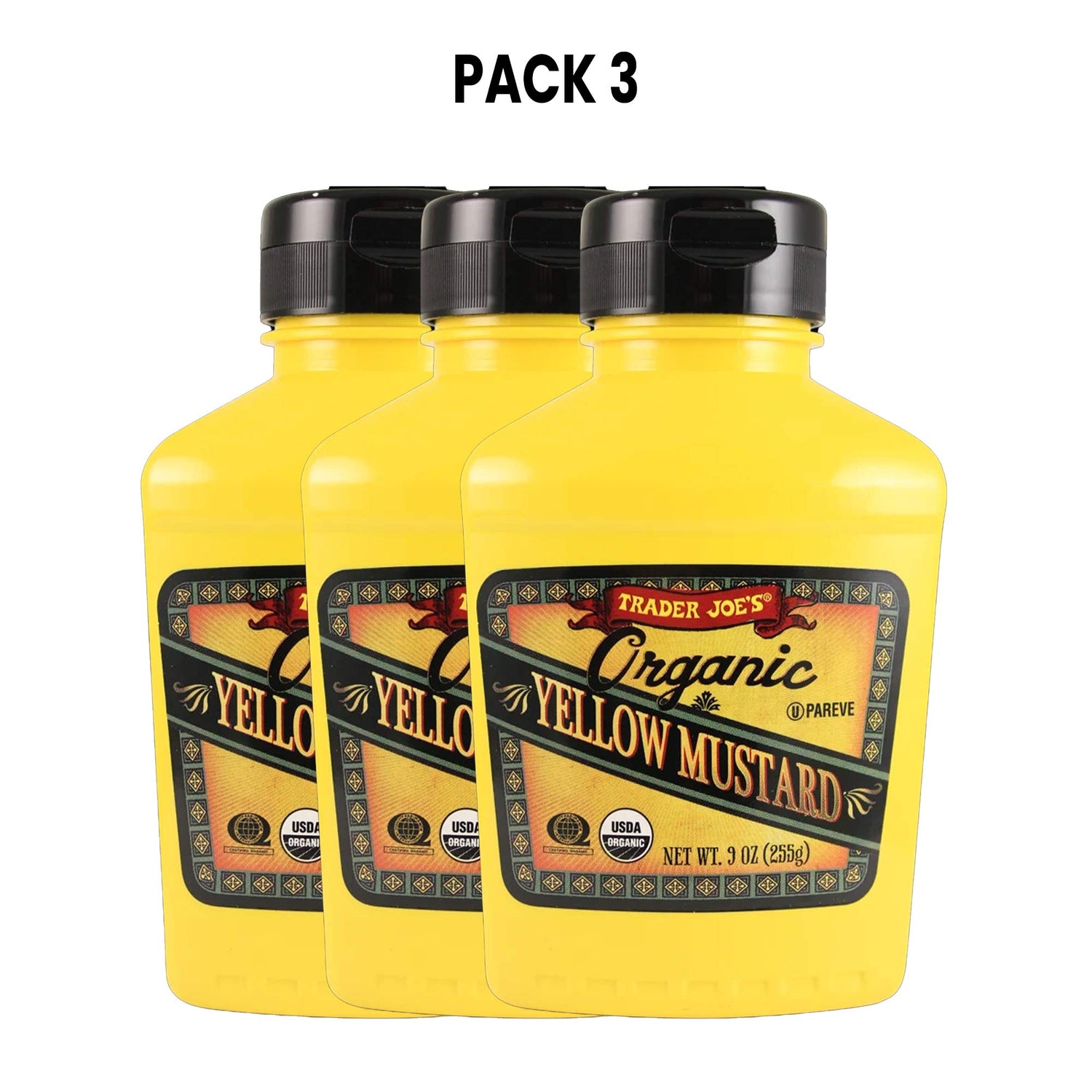 Organic Yellow Mustard 9 oz