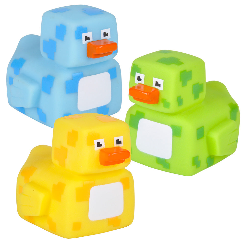Pixelated Rubber Ducks (1 DZ)
