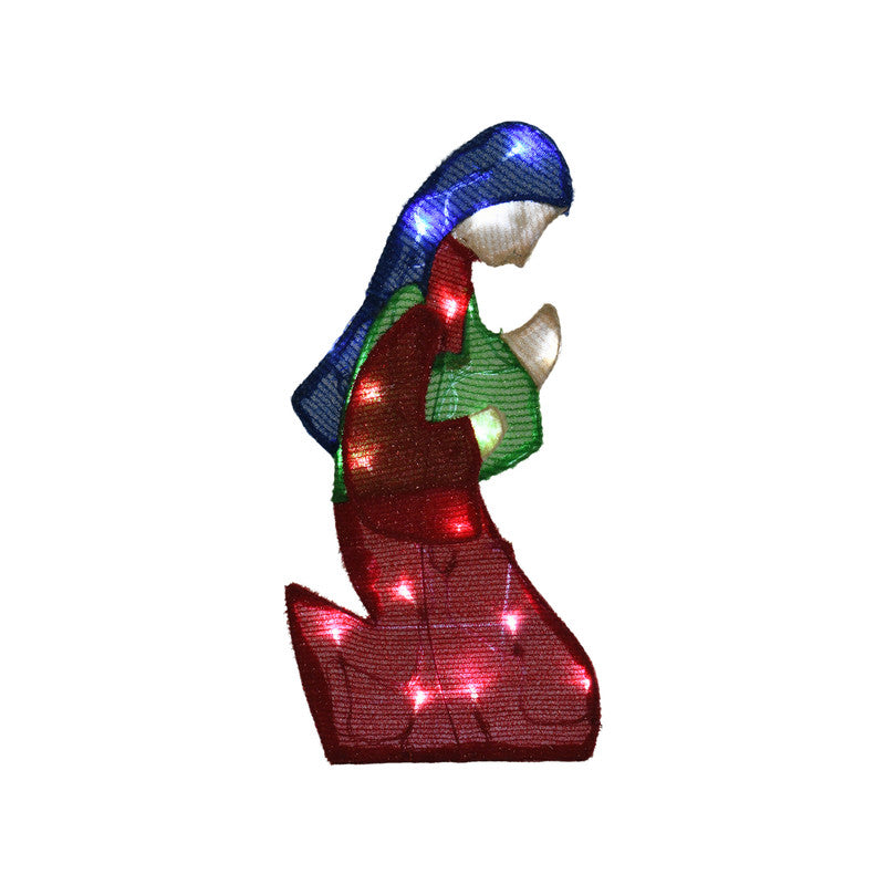 54 Inch Nativity Scene LED with White Lights Indoor Outdoor Christmas Decoration