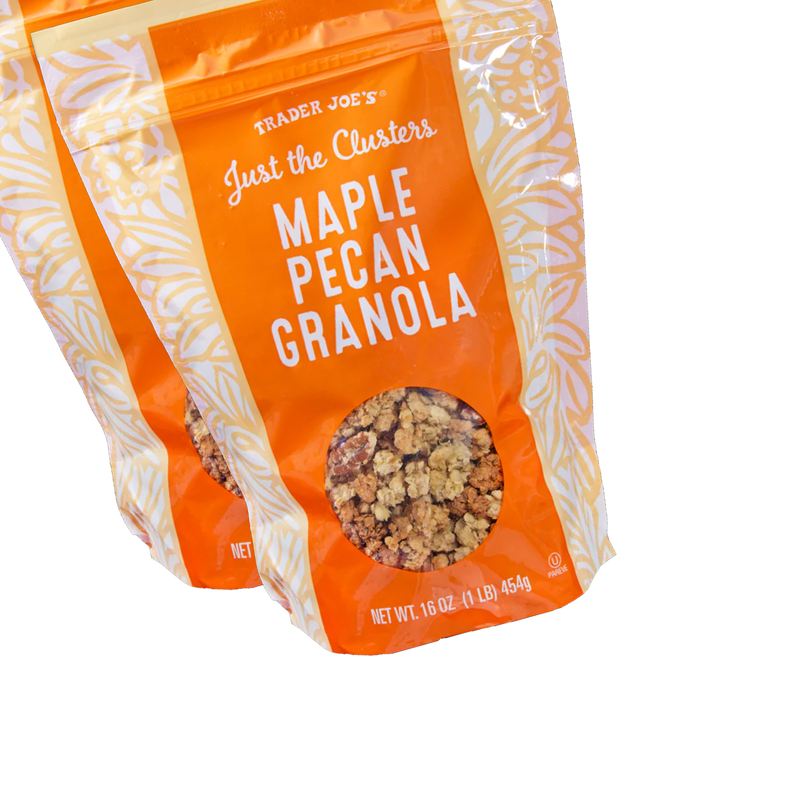 Trader Joe’s Just The Clusters Maple Pecan Granola 16 Oz