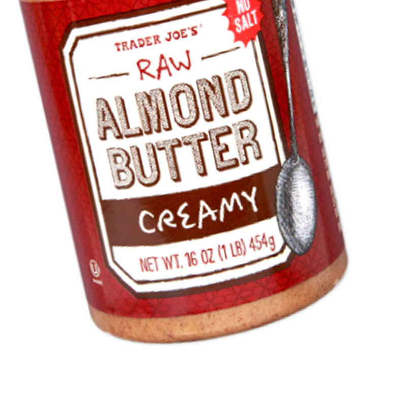 Raw Almond Butter Creamy No Salt 16 Oz