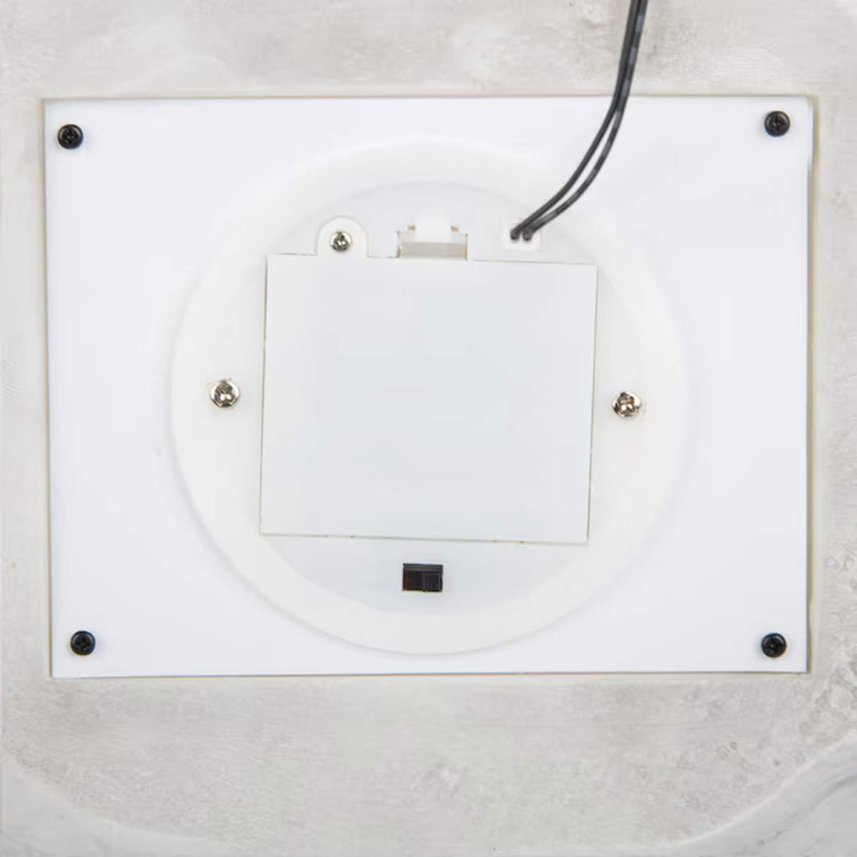 Haunted Living 1-ft LIghted Aged White Creep Jack-O-Lantern