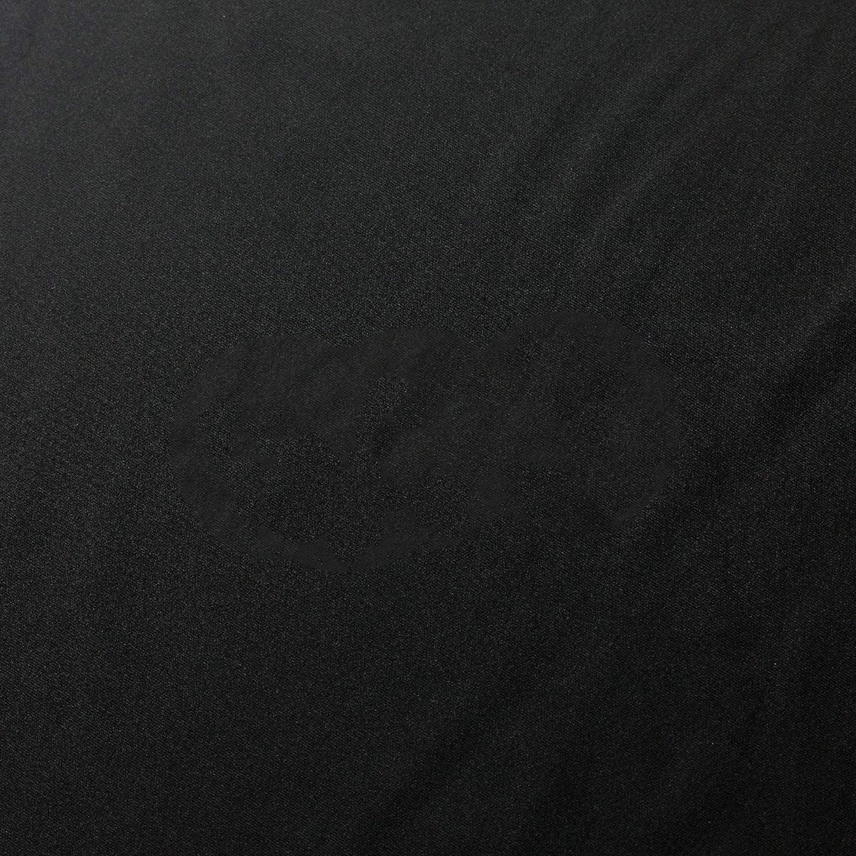 Double Side Interlock Sports Polyester Spandex Fabric - Solid Black, 60" Width, 280 GSM (1 Yard)