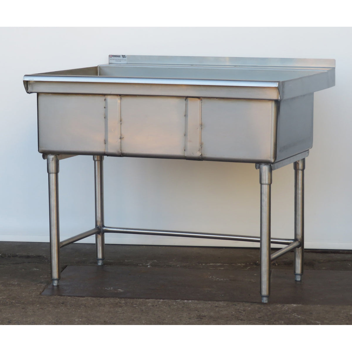 3 Compartment Sink 41.5" X 29.5"