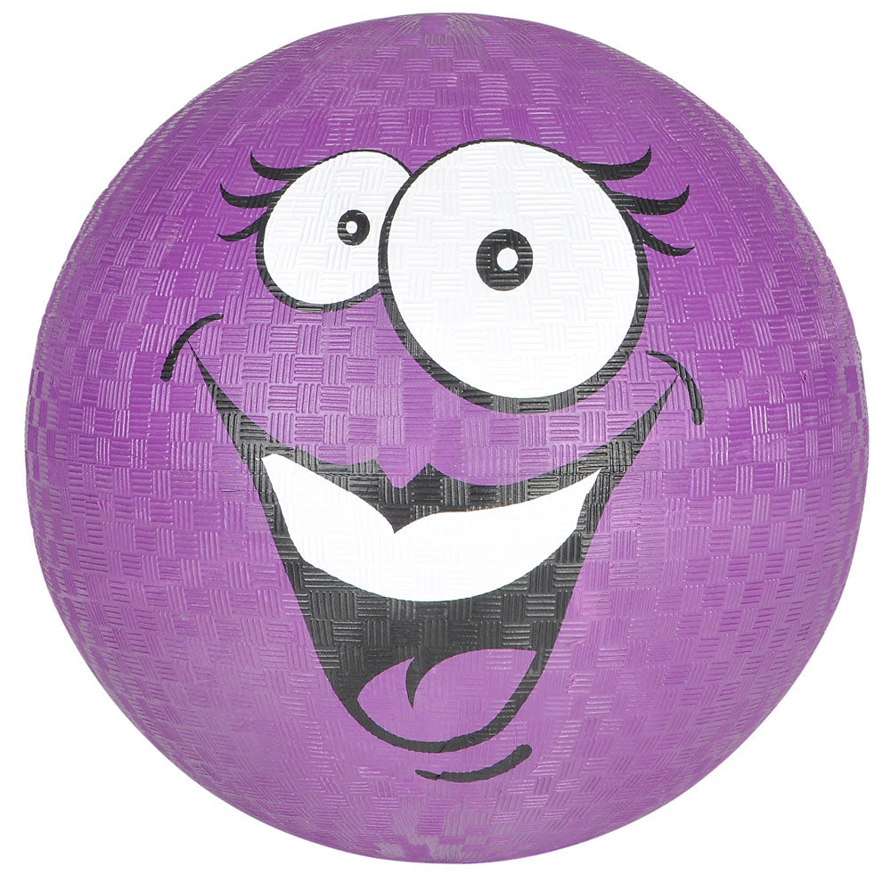Silly Face Playground Ball (6pc/Un)