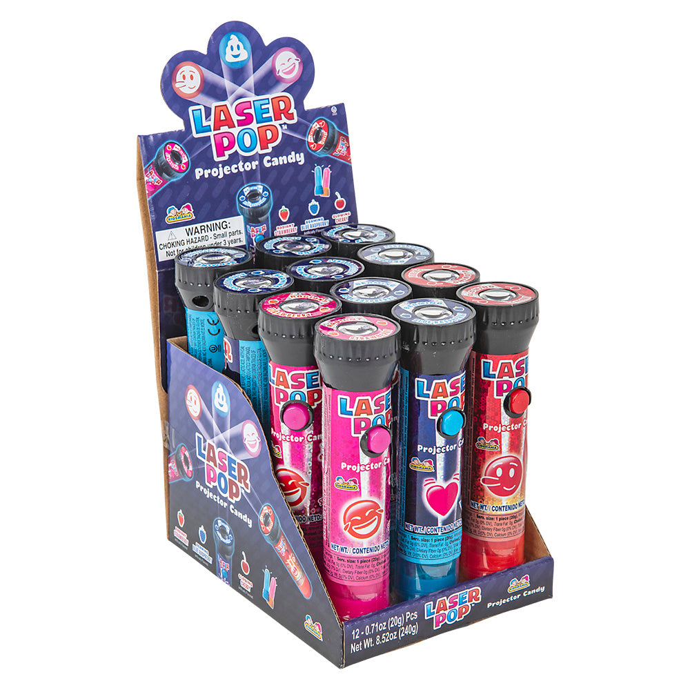 Laser Pop Projector Candy (1 DZ)