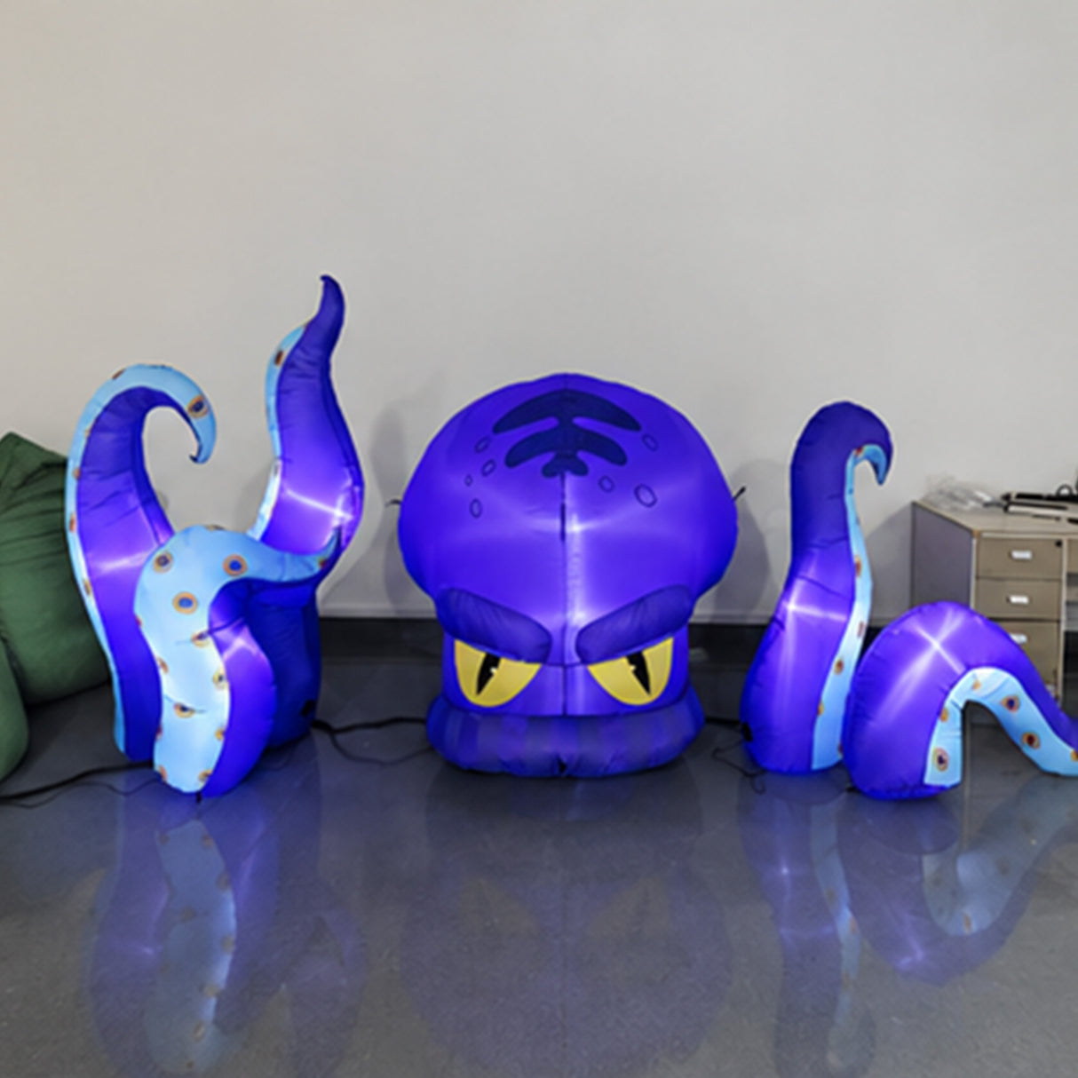 12FT Giant Octopus Halloween Inflatable Yard Decor