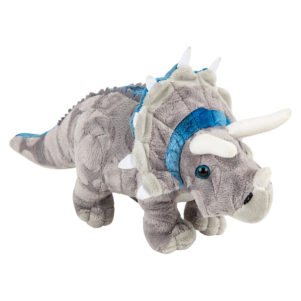 Triceratops Plush 13 Inch Animal Den