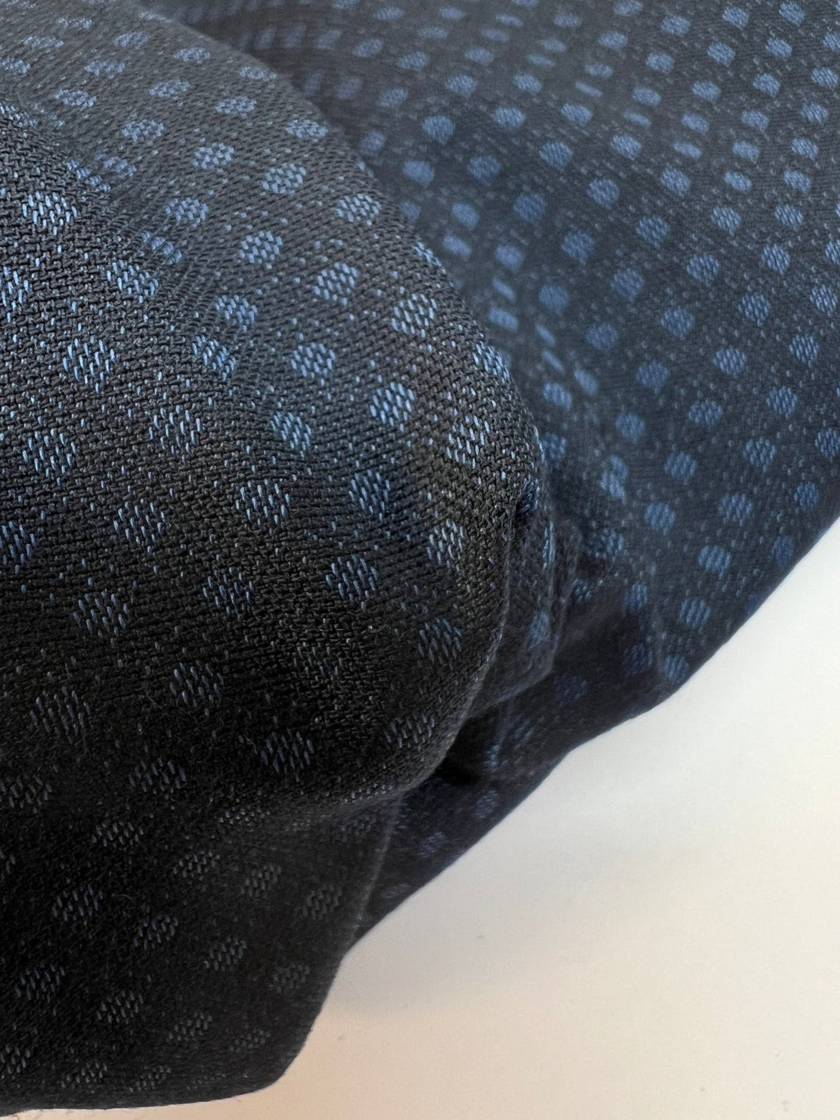 Polyester Jacquard Polka Dot Fabric