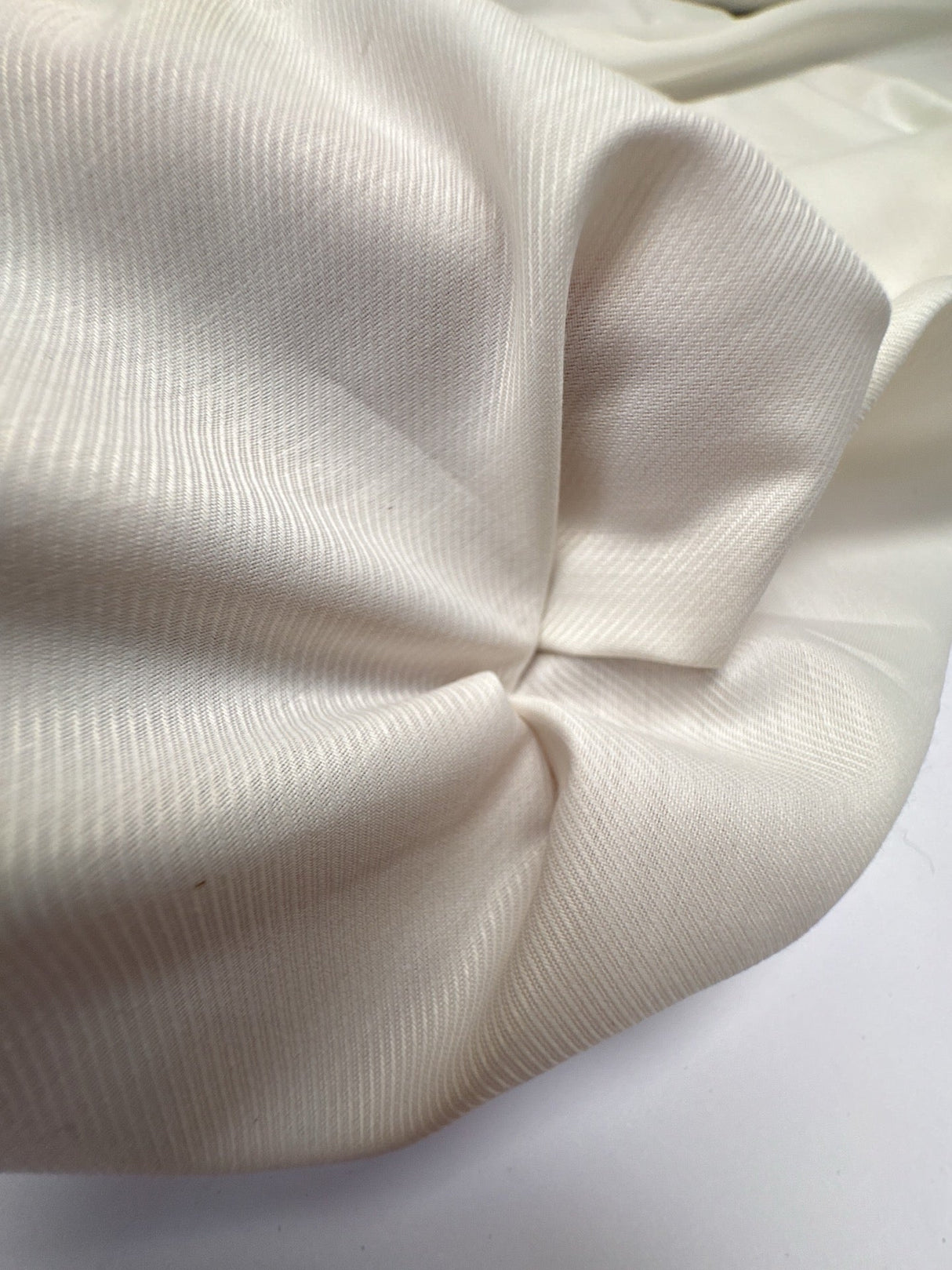 Cotton Nylon Twill Beige White Gray