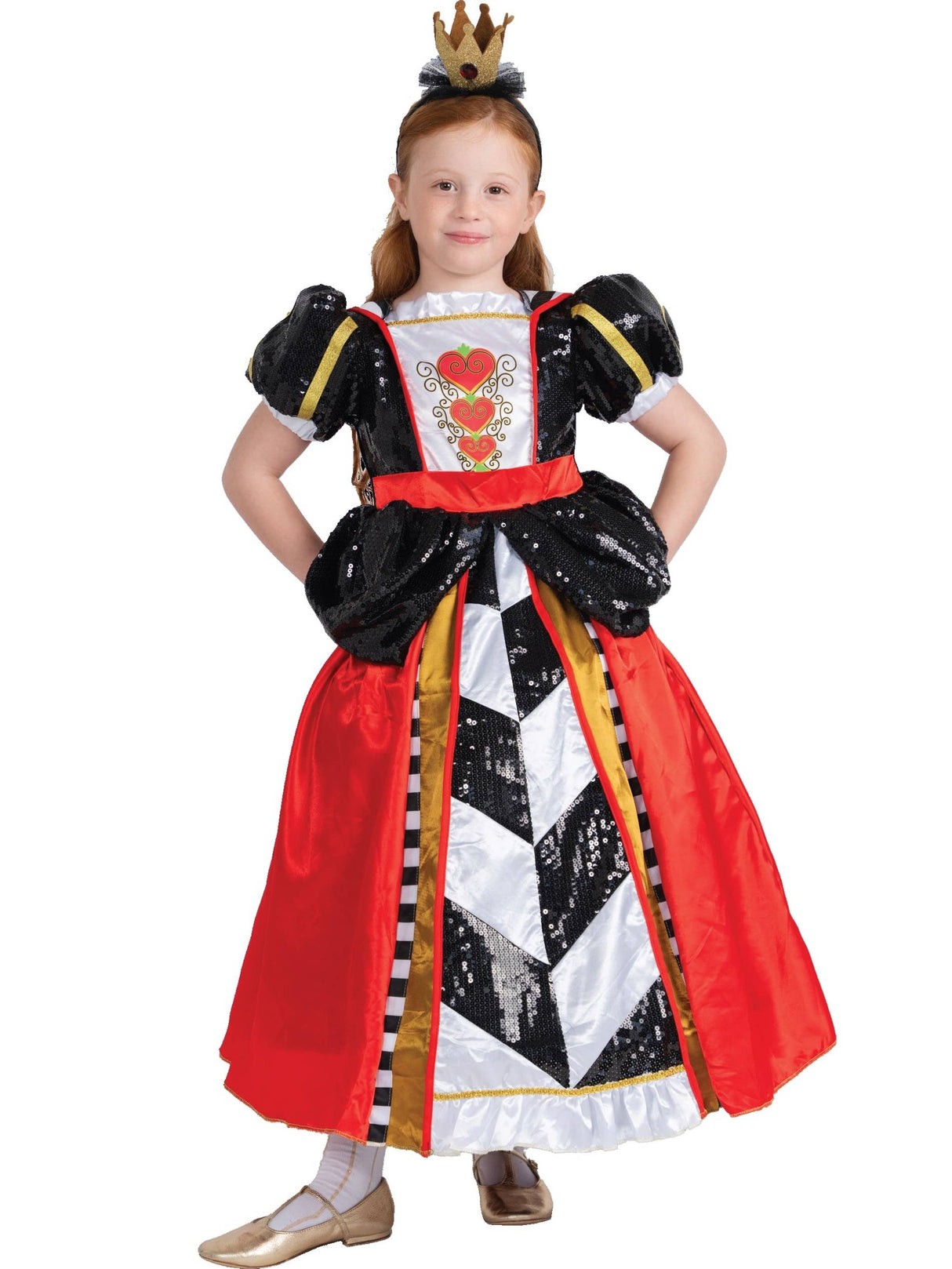 Queen of Hearts Costume - Kids