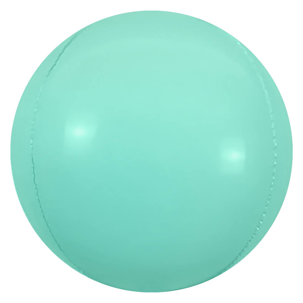 Plastic Balloon 3D Sphere Bahama Blue