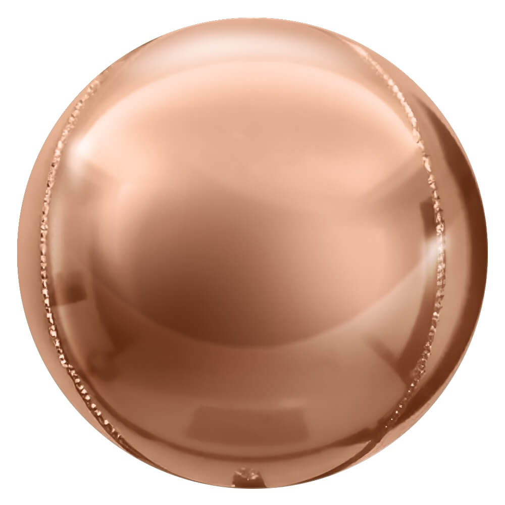 Foil Balloon 3D Sphere Metallic Rose Gold