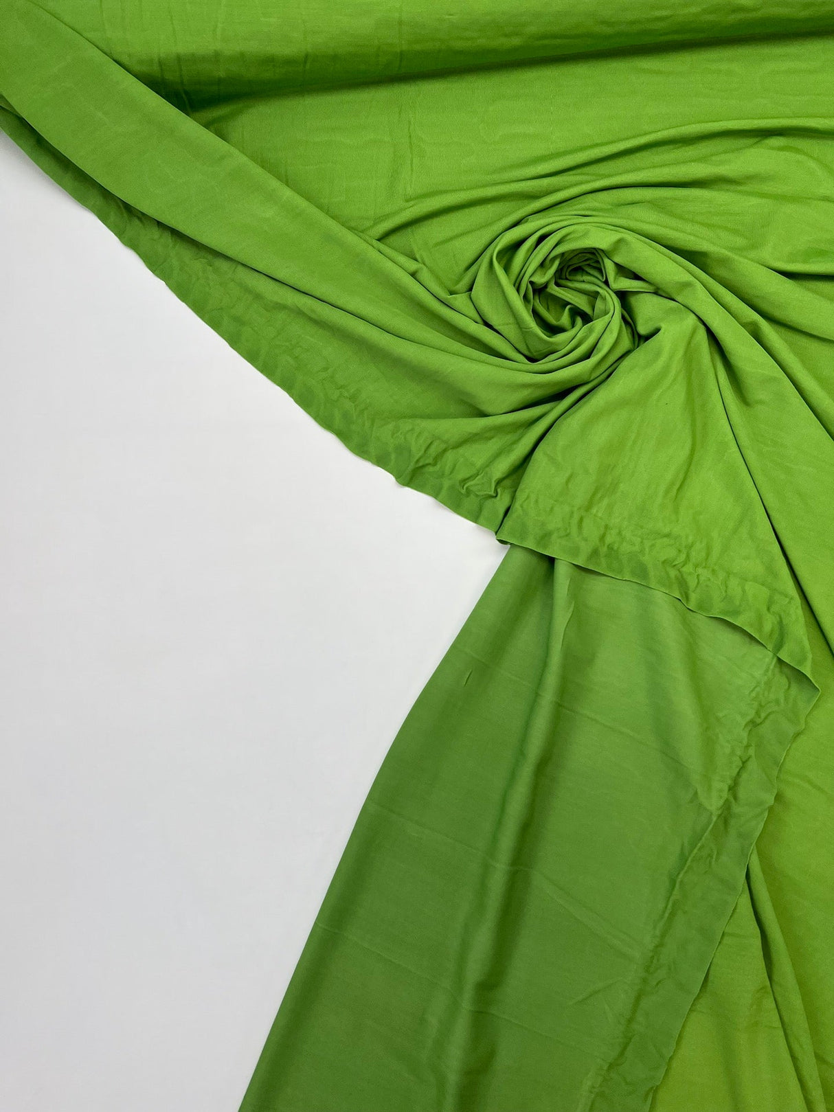 Viscose Elastane Knit Sportswear Fabric Green