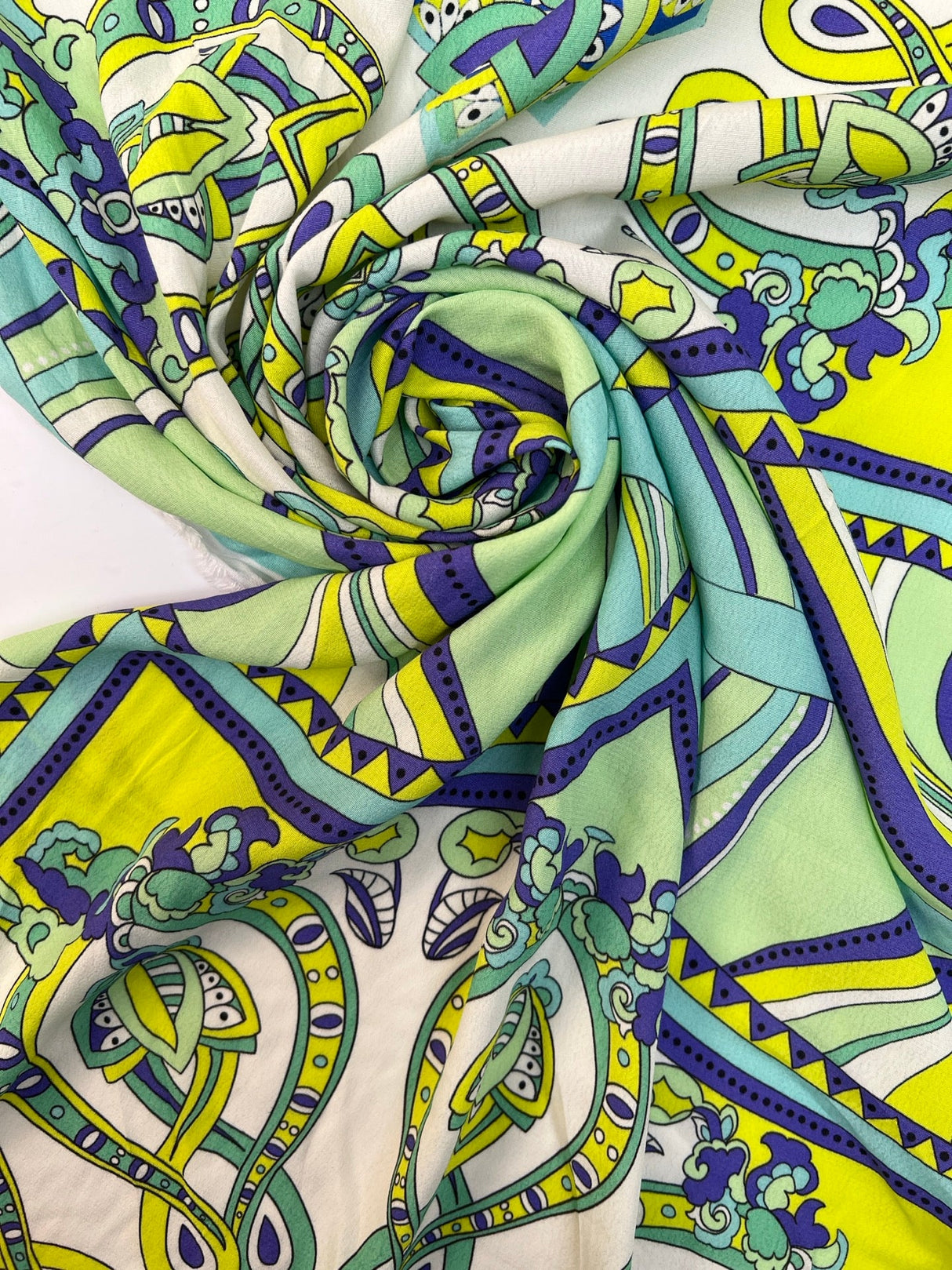 Printed Viscose Staple Fabric
