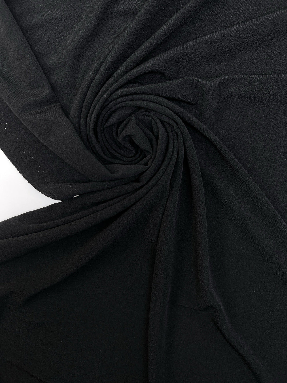 Black Knitted Fabric Dress