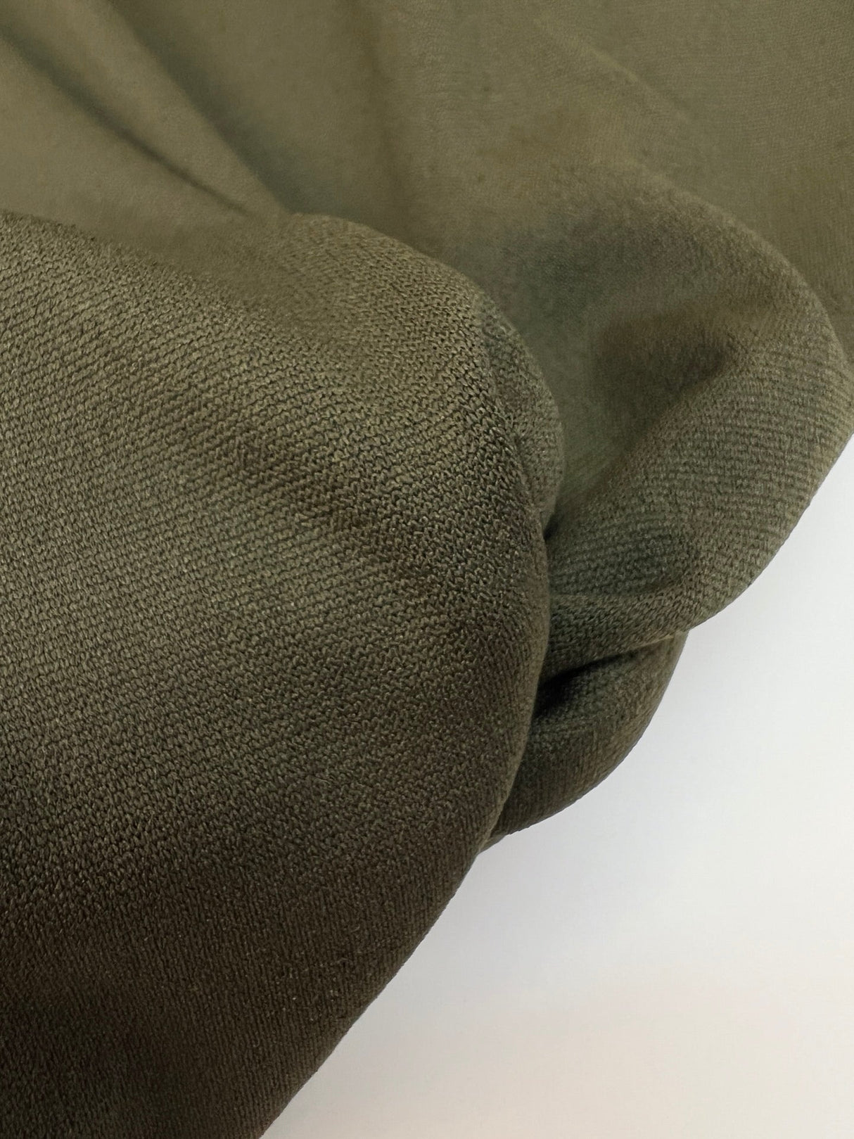 Green Stretch Knitted Fabric