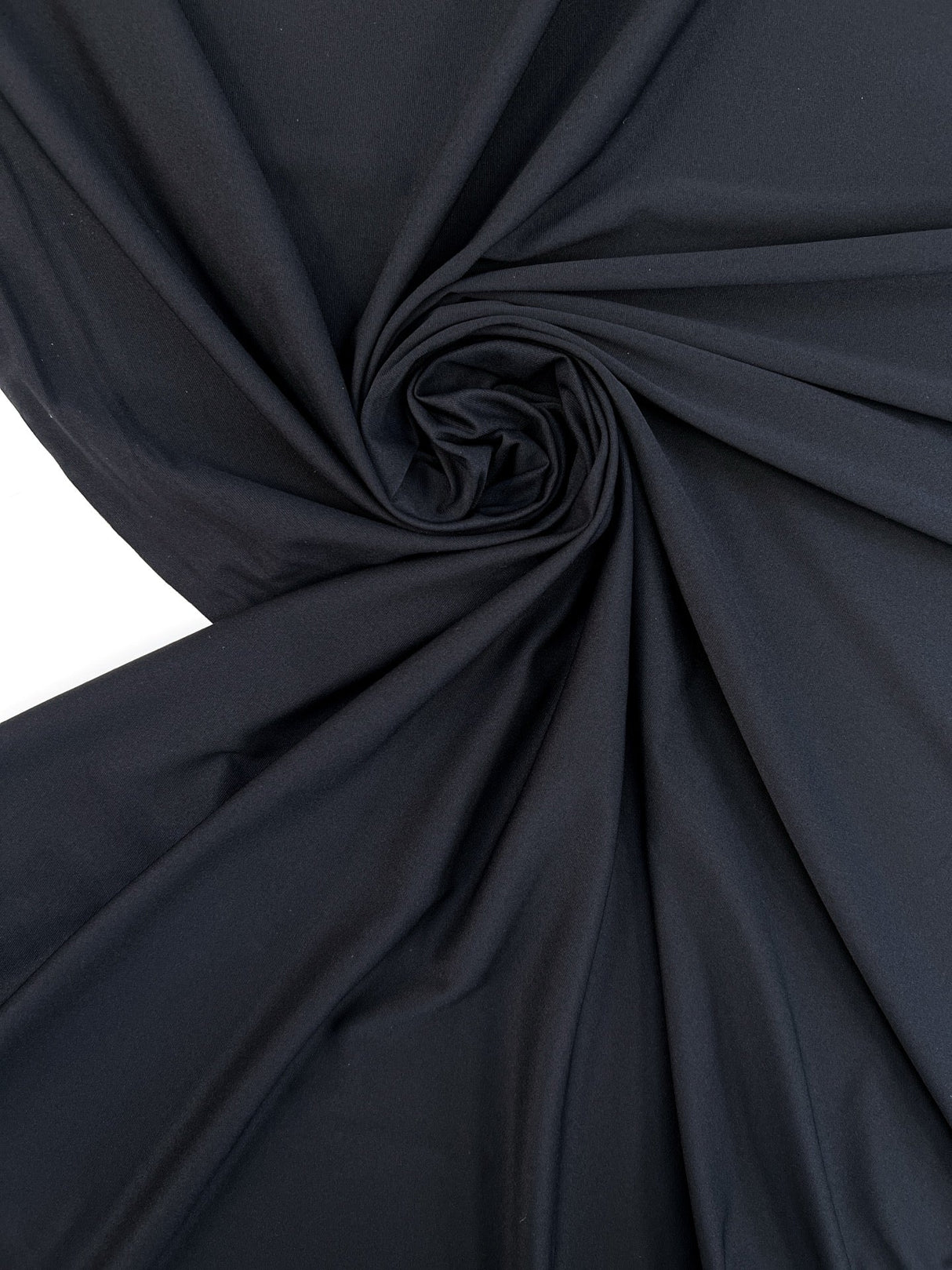 Black Polyamide Stretch Knit