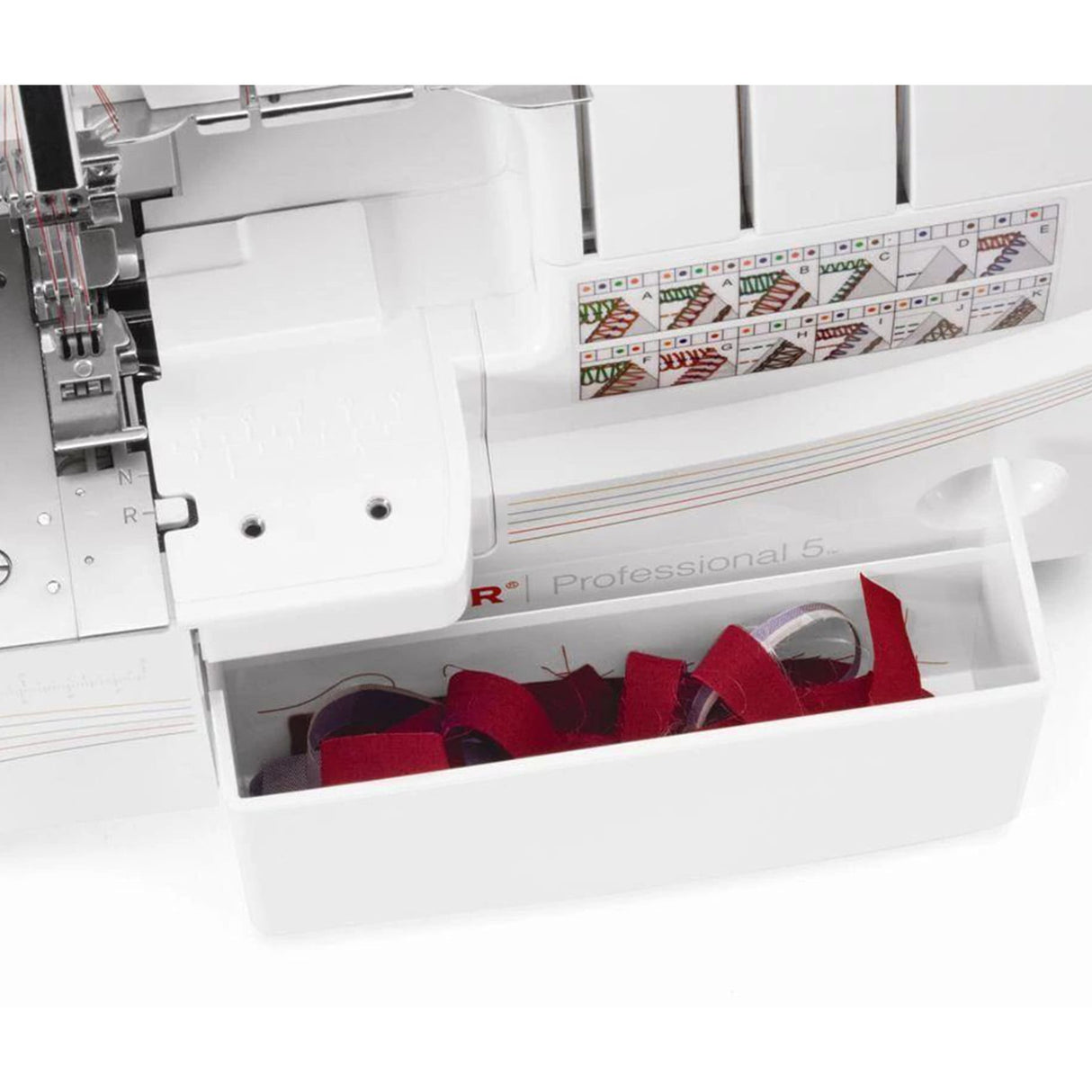 Serger Sewing Machine with Coverstitch