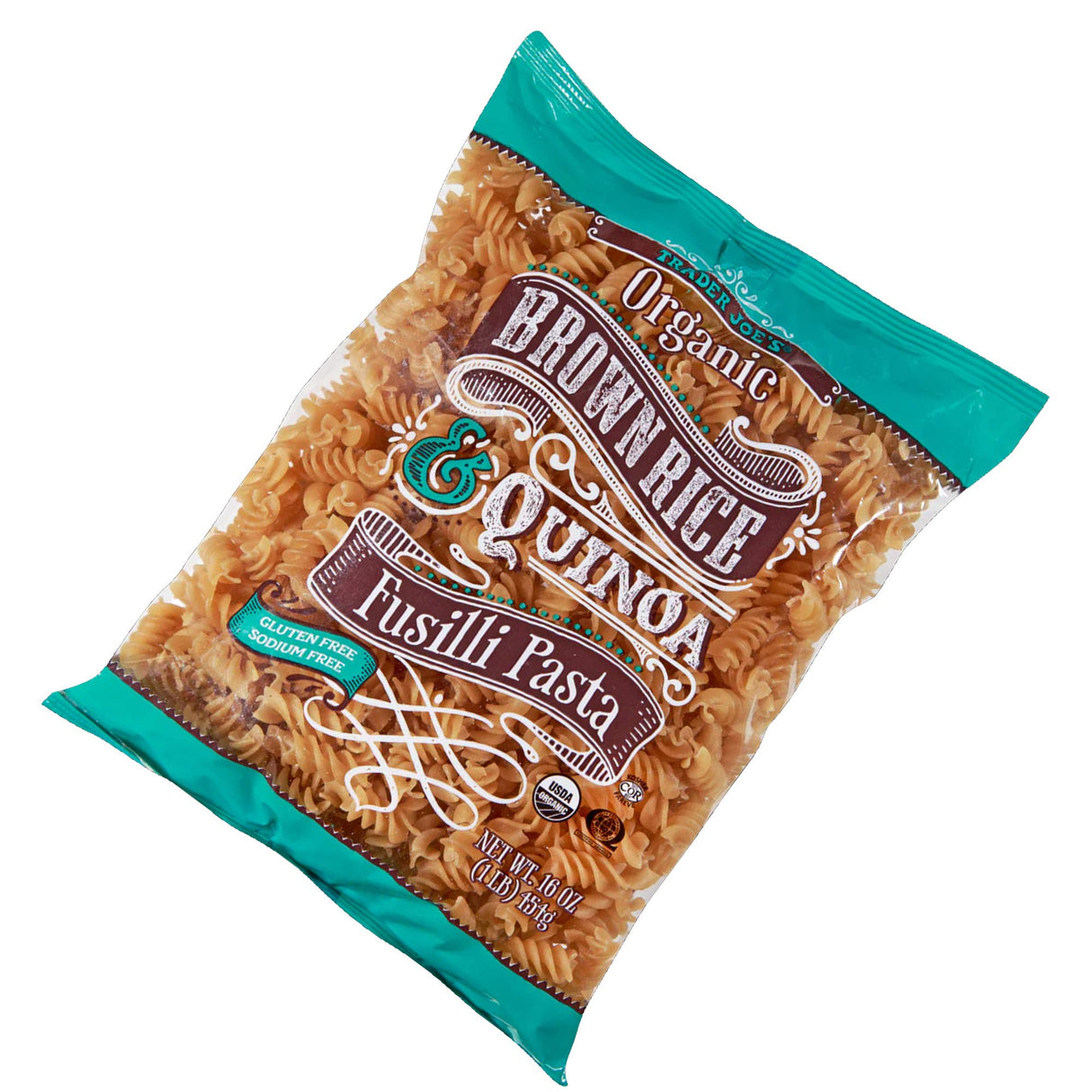 Organic Brown Rice & Quinoa Fusilli Pasta 16 oz
