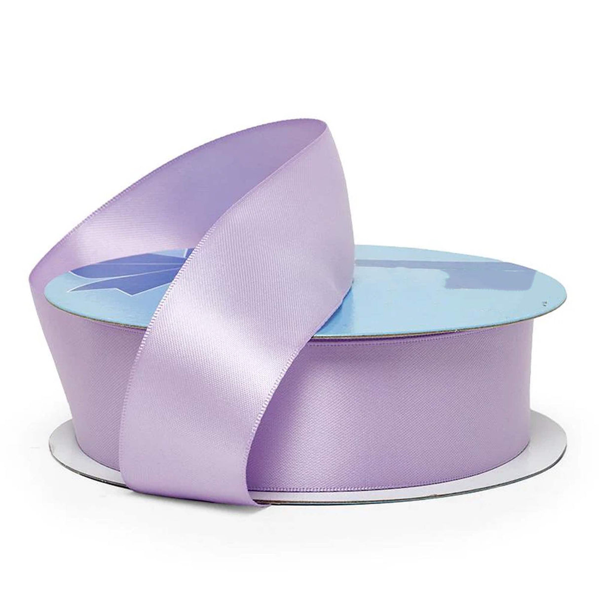 Rich Shade Satin Fabric Ribbon – Premium Finish 5/8 '' X 100 yd Single Faced 1 / roll Orchid