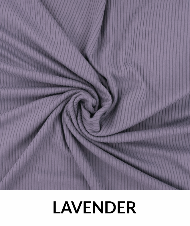 4 X 2 Rib Poly Rayon Spandex Fabric - Rib Knit, 260 GSM