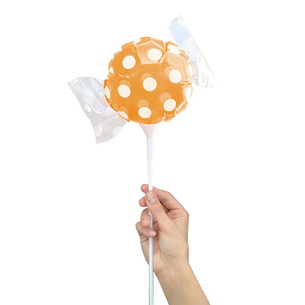 Candy Balloons Orange Polka Dots