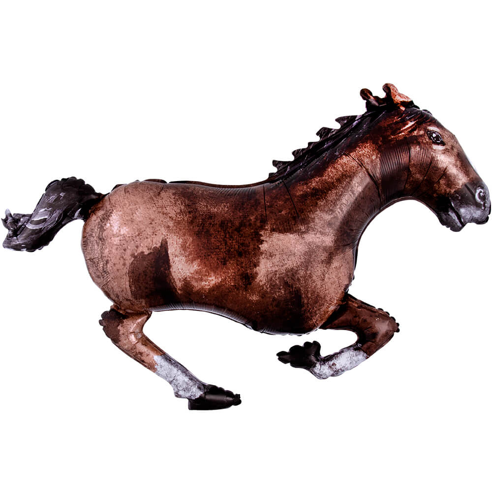 Horse Foil Balloon 40 Inch Galloping Horse