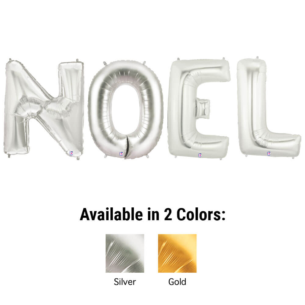 Foil Balloon NOEL Letter Kit