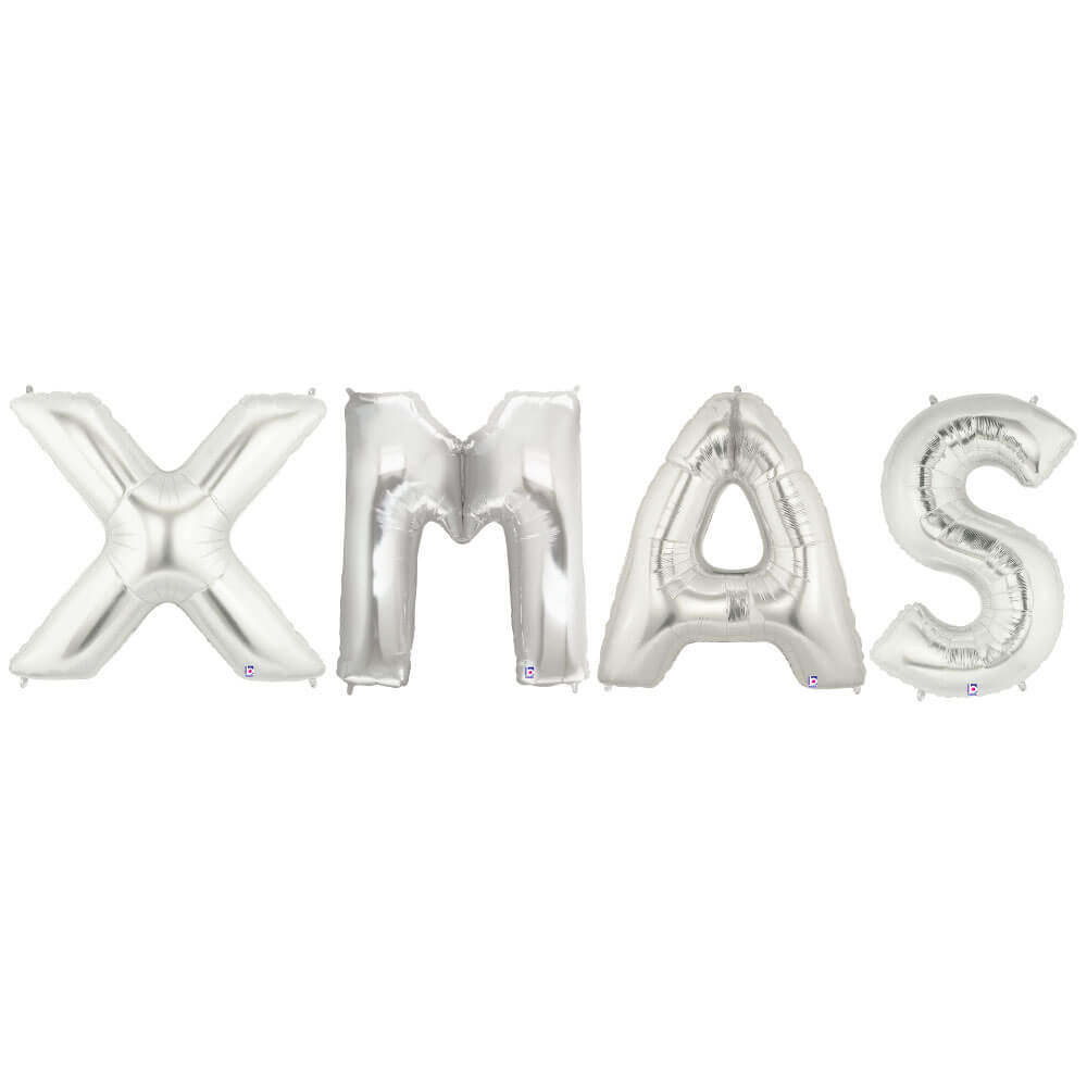 Foil Balloon XMAS Megaloon Letters Kit