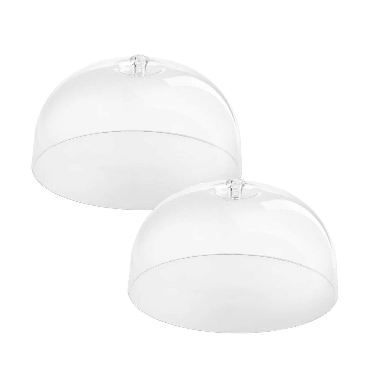 Clear Round Cake Display Dome SAN Plastic