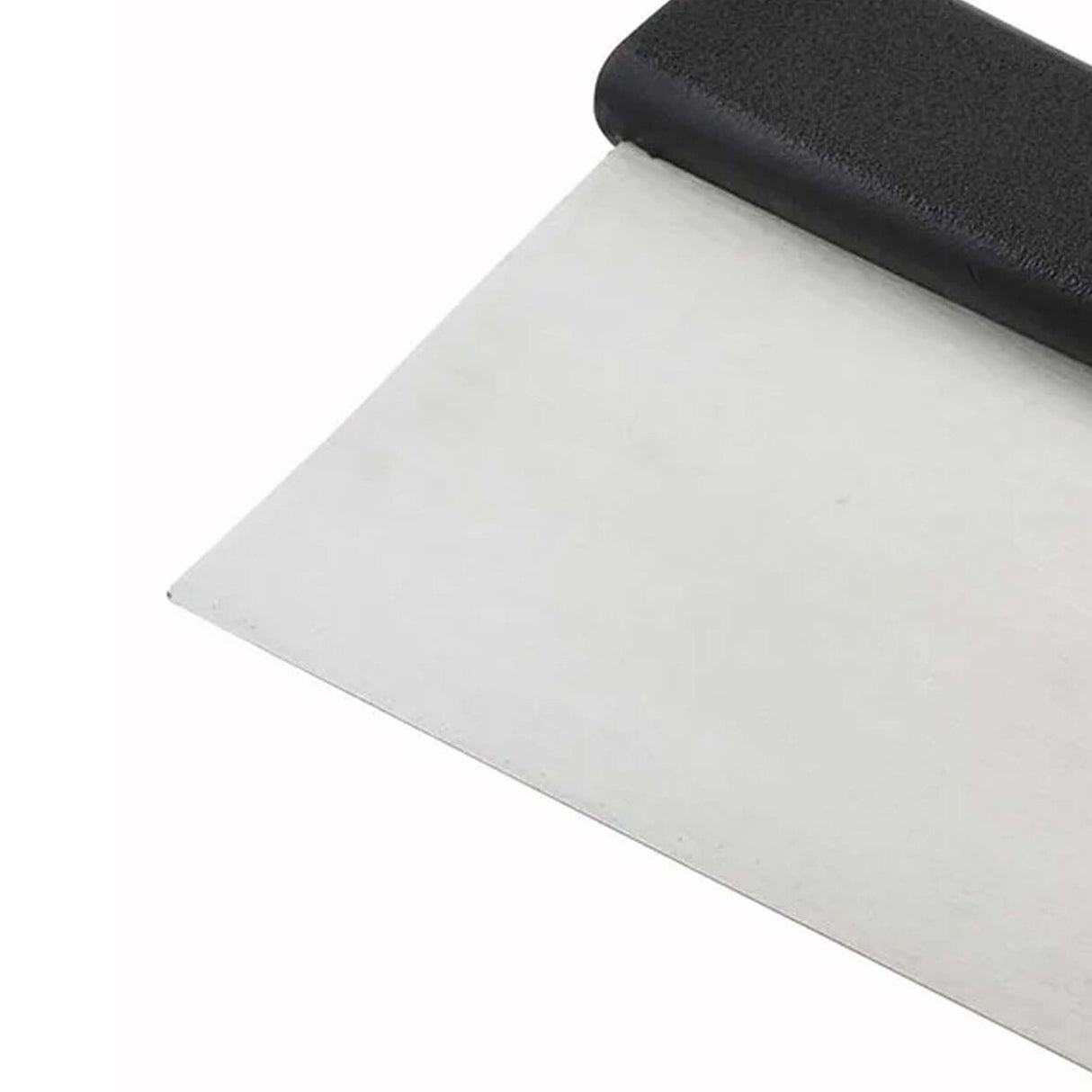 Dough Cutter & Scraper 6" x 3" Stainless Blade Black Handle
