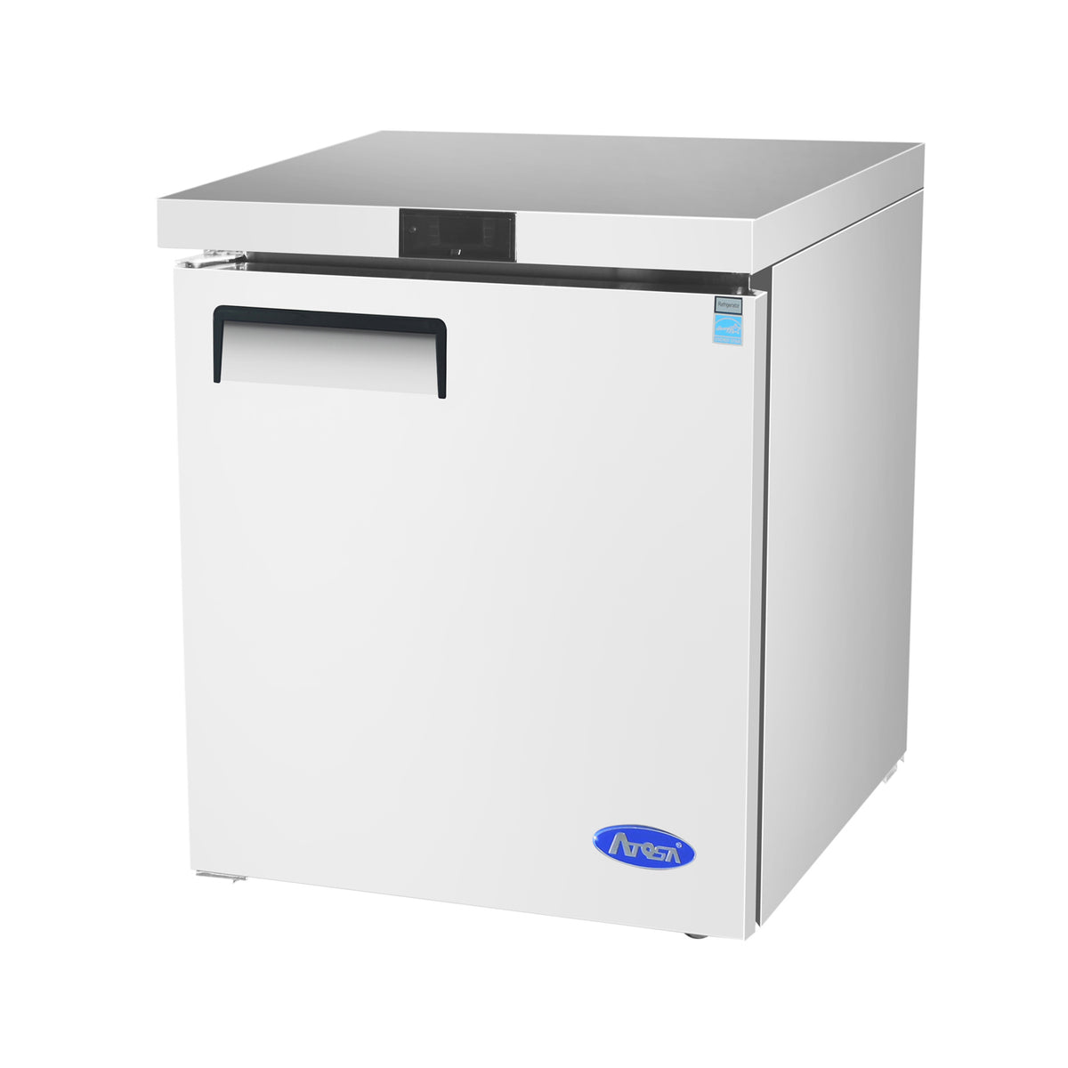 Atosa One Section Undercounter Freezer MGF8405GRL, 27-1/2"W, 7.15 cu. ft. - Left Hinge