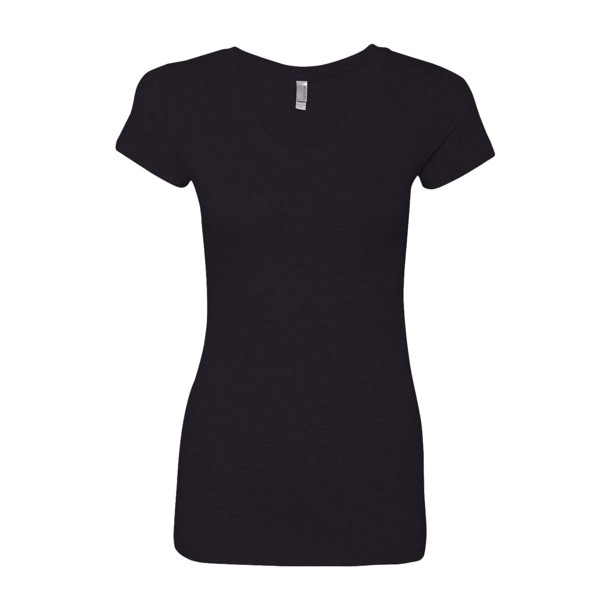 Bayside® Juniors' USA-Made V-Neck T-Shirt