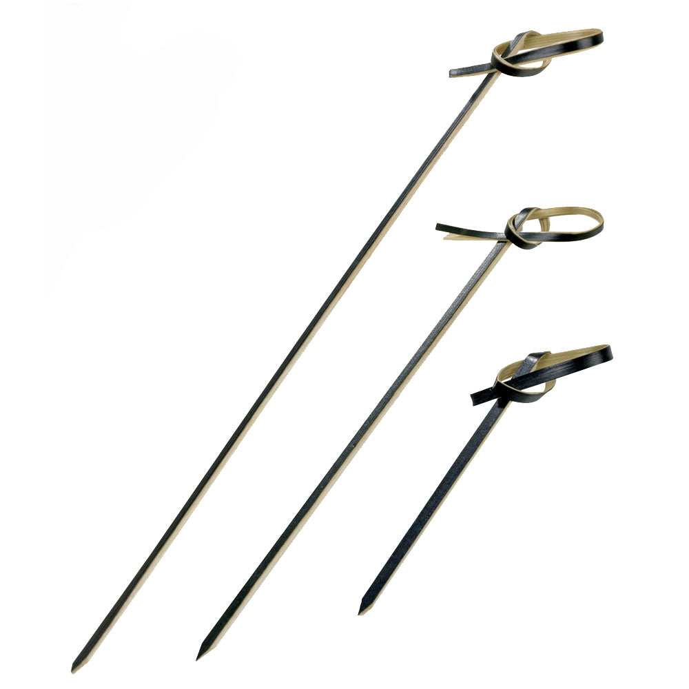 PacknWood Loko Looped Bamboo Skewer, 6.0" - Pack of 100