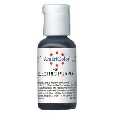 Electric Purple Soft Gel Paste Food Color - AmeriColor 165