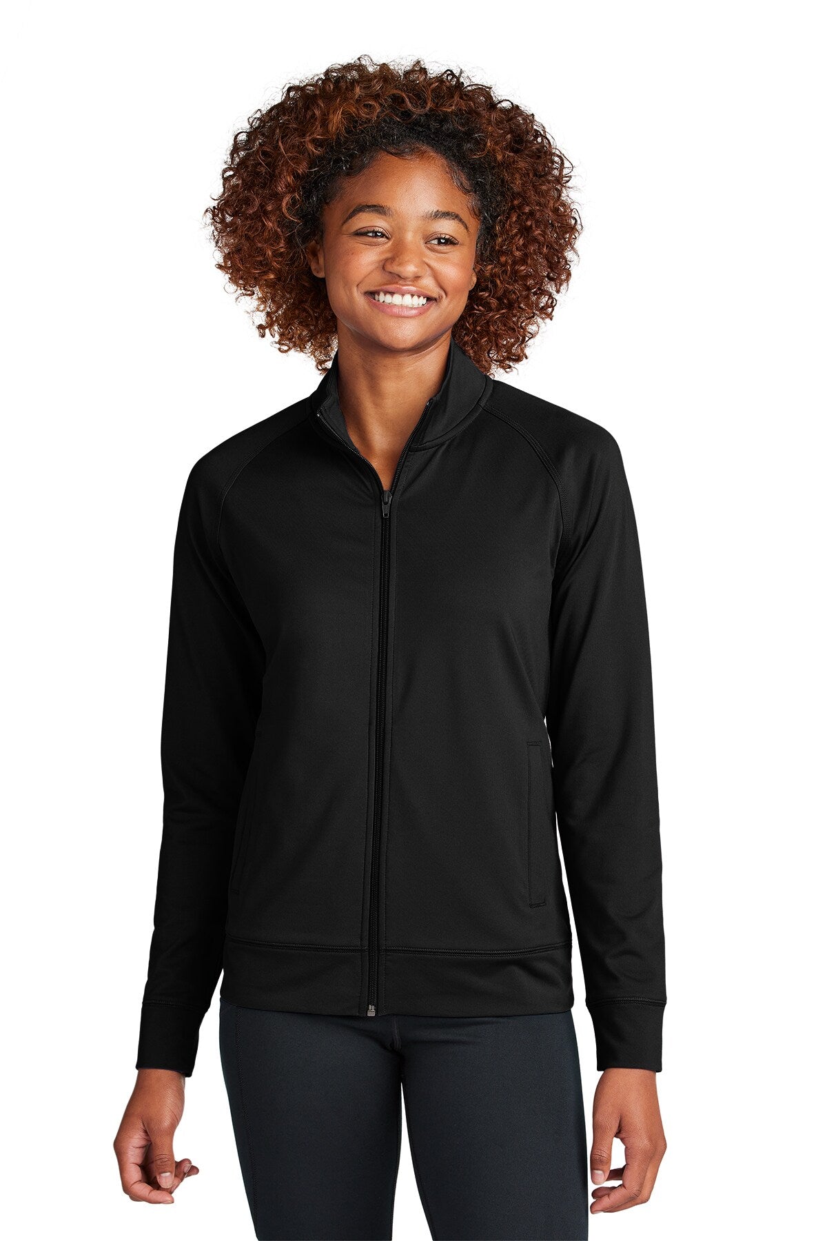 Sport-Tek® Ladies Full-Zip Cadet Jacket